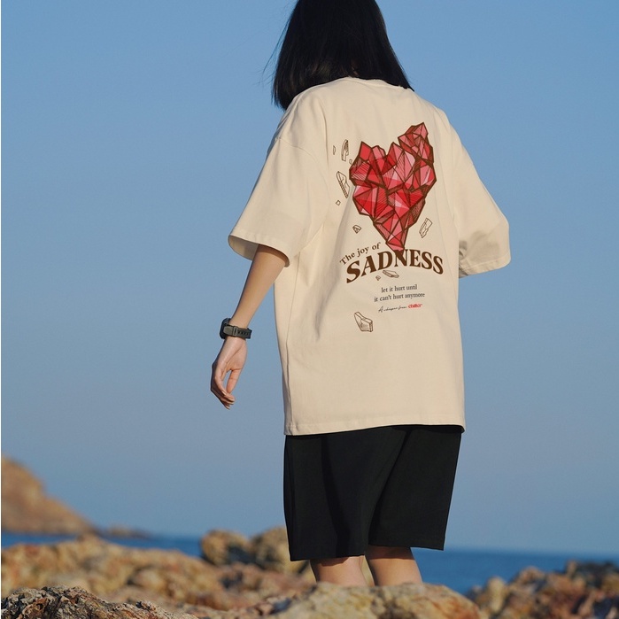 Áo thun Chiller / SADNESS / Oversized / Form rộng / Unisex.