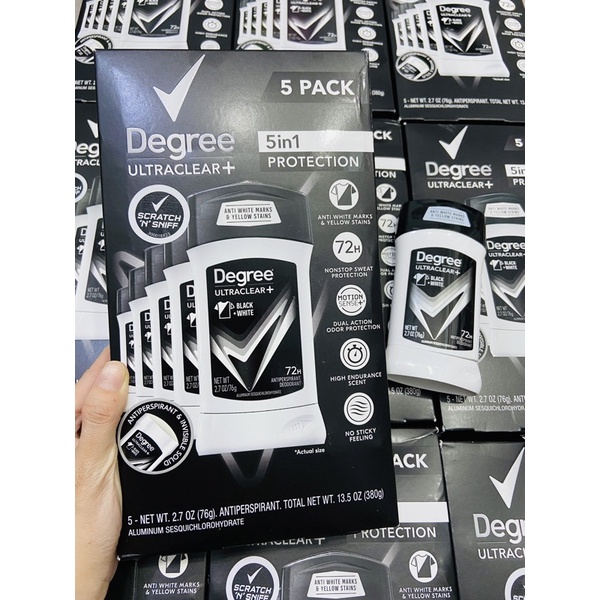 LĂN KHỬ MÙI DEGREE NAM 76G BẢO VỆ LÊN ĐẾN 72H