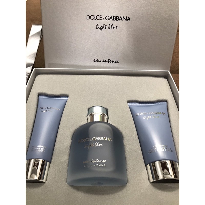 S E T  Dolce & Gabbana Light Blue Pour Homme - MADE IN FRANCE nội địa