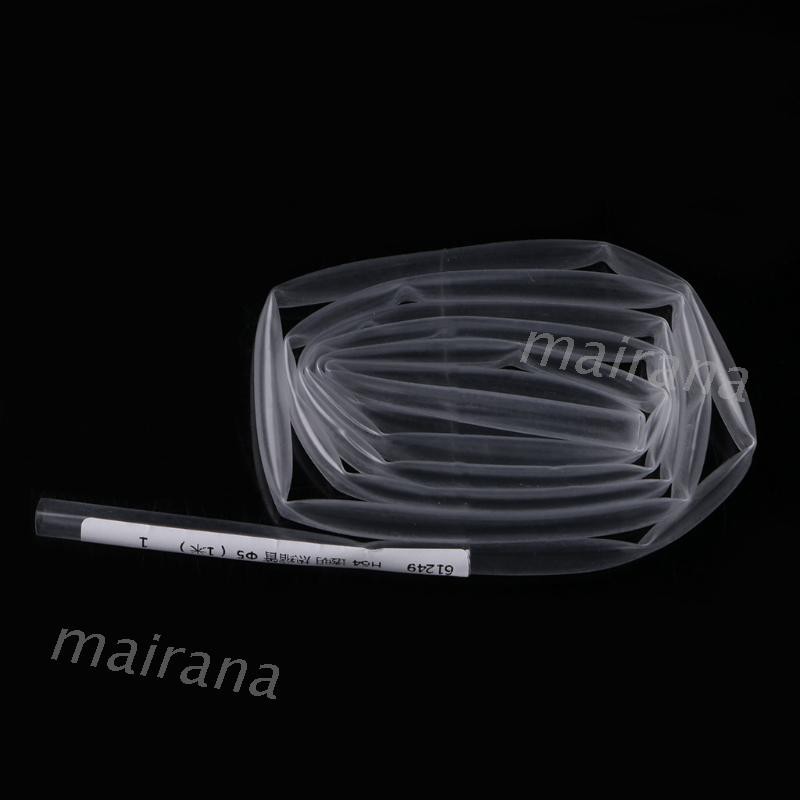 Ống co nhiệt 2:1 dài 1m đường kính 2 / 3 / 4 / 5 / 6 / 8 / 10mm chuyên dụng