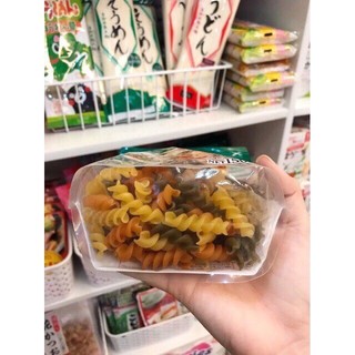 Nui xoắn rau củ Macaroni Nishin nhật gói 150gr cho bé ăn dặm (Date 2023)