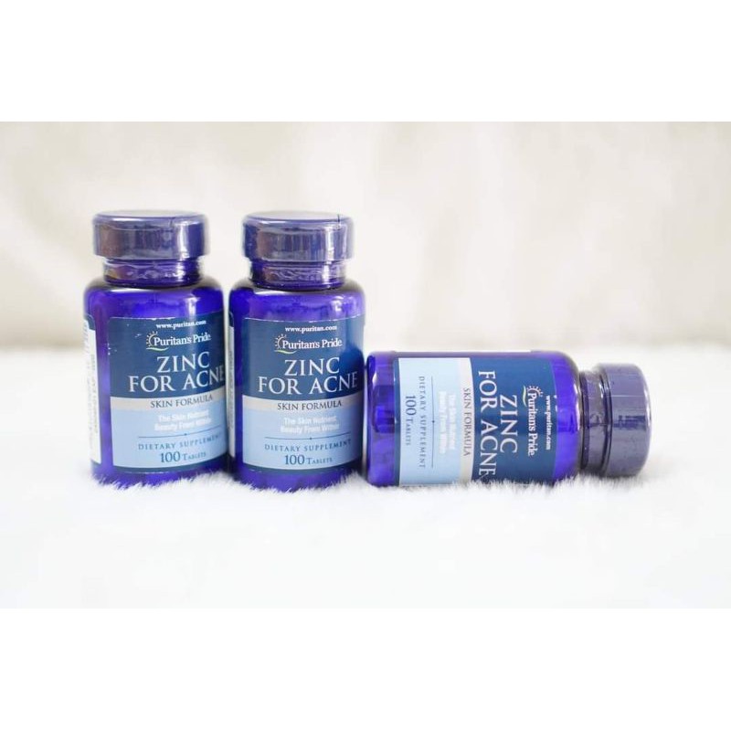 Bill Us - Kẽm giảm mụn Zinc For Acne