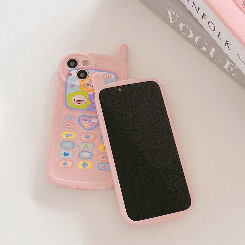 Ốp Điện Thoại Chống Sốc In Hình Teletubbies Dễ Thương Cho Iphone