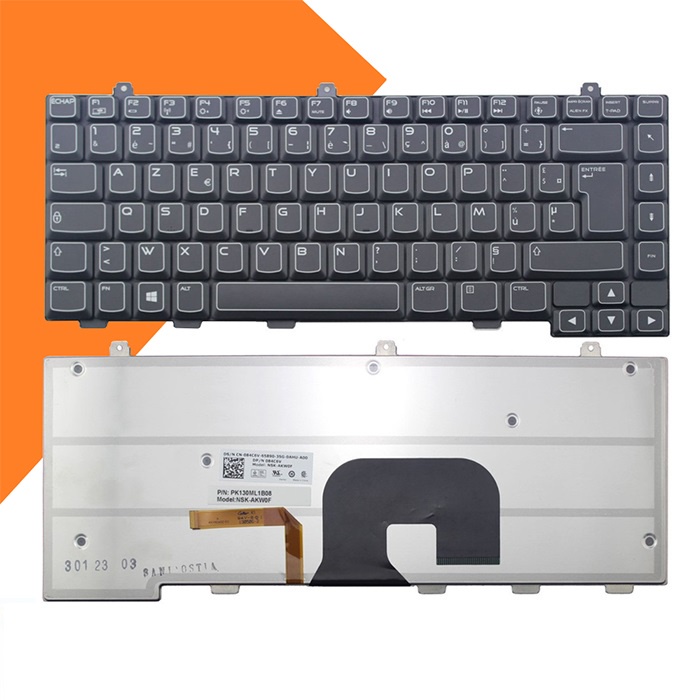 Bàn phím DELL Alienware M14X-R2 (Có Đèn)