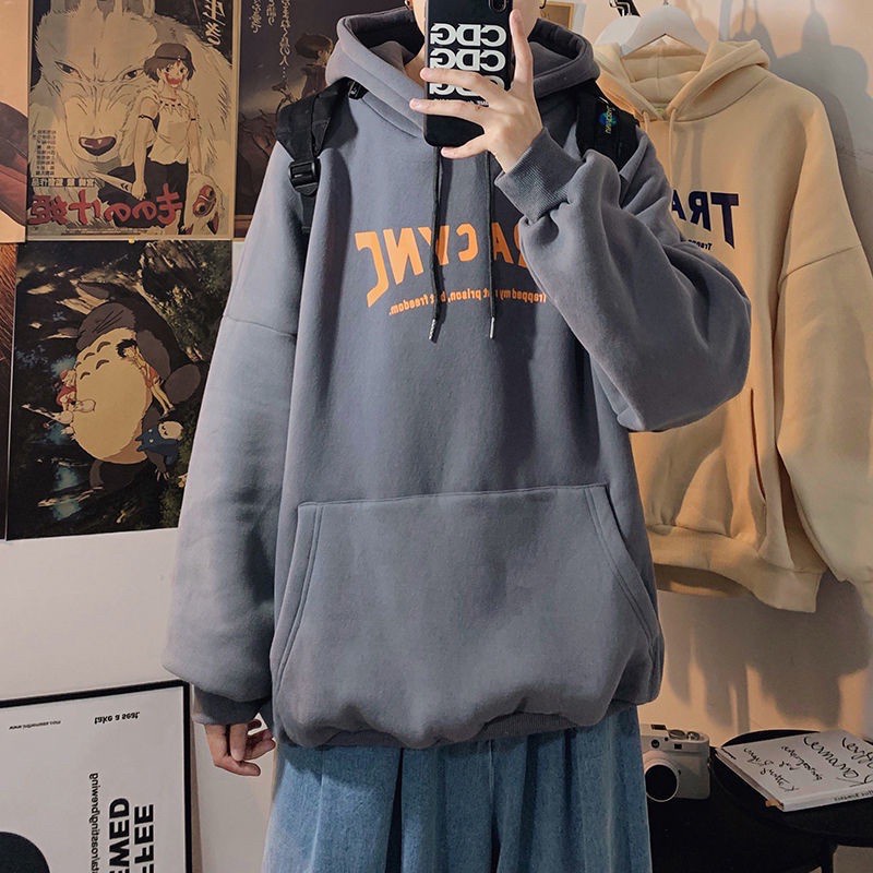 Áo Hoodie Mũ 2 Lớp Nỉ Dày Dặn, Phong Cách UNISEX Phối Chữ Trẻ Trung Năng Động GAREM STORE