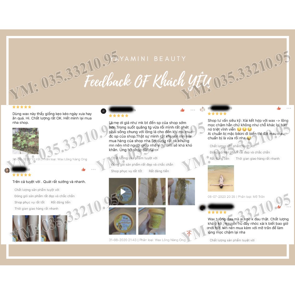 Wax Lông Nàng Ong Kèm Giấy Kèm Que Siêu To Khổng Lồ Phiên Bản Nâng Cấp | BigBuy360 - bigbuy360.vn