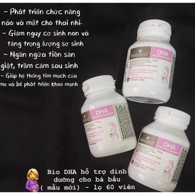 Combo DHA bà bầu