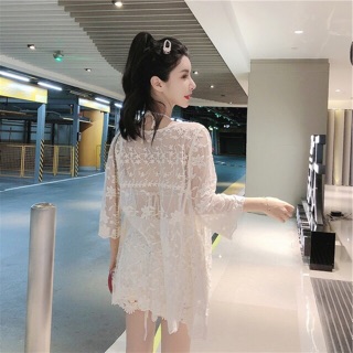 Bikini len móc đi biển nguyên bộ