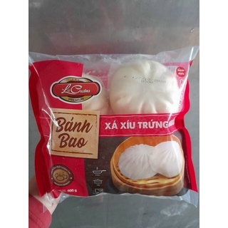 Bánh Bao Xá Xíu Trứng Muối 400g 4 cái