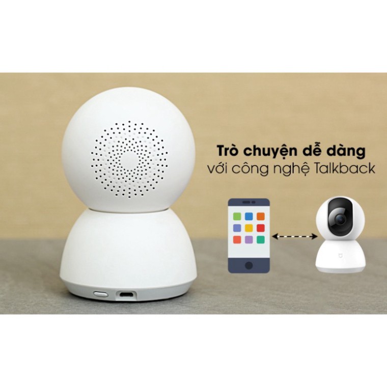 DUY NHẤT HÔM NAY Camera Xiaomi Mi Home Security 360° 1080p - Hàng chính hãng Digiworld phân phối  $>$