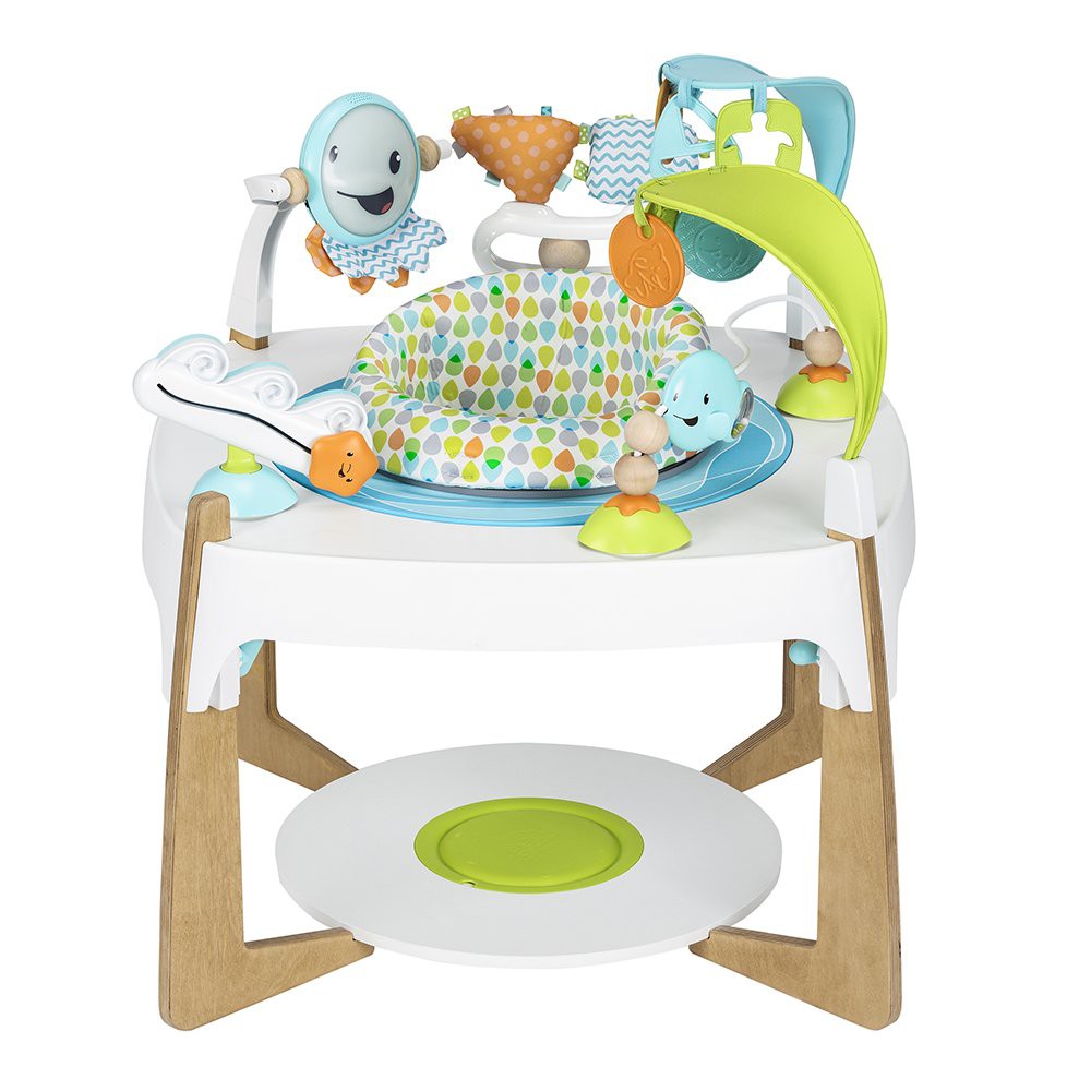 Bàn Chơi đa năng 2in1 Exersaucer Gleeful Sea Evenflo dành cho bé 4 tháng đến 4 tuổi
