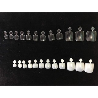 Móng up chân đục màu tự nhiên