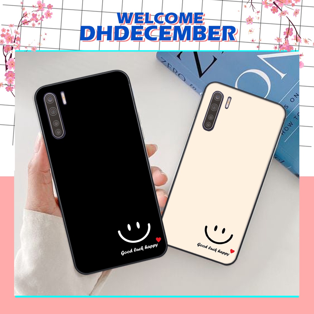 Ốp lưng Oppo A91 / RENO 3 / RENO 3 PRO in hình nice ,good luck happy ốp xinh viền dẻo đẹp chất