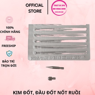 Combo Kim đốt, đầu đốt nốt ruồi,đốt mụn thịt, đốt ổ hôi nách dùng trong Spa và Thẩm Mỹ Viện