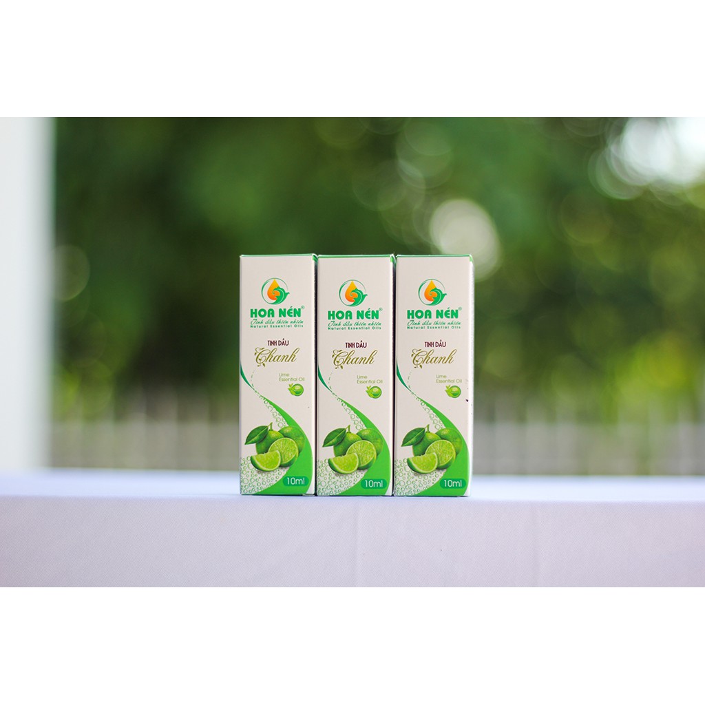 Tinh dầu Chanh nguyên chất 10ml - Hoa Nén - Hương thơm mát, khử mùi, ẩm mốc, đuổi muỗi, côn trùng