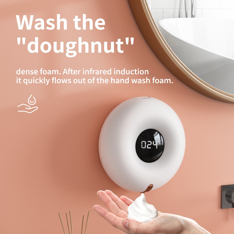 Máy tạo bọt rửa tay Xiaomi 3Life, cảm ứng ko tiếp xúc, tạo được nhiều bọt, ngăn ngừa vi khuẩn, bảo hành 12 tháng