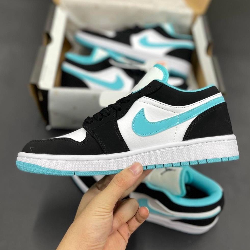 shopgiaykiencuongHÀNG TRUNG CAO CẤP Giày Jordan xanh ngọc cổ thấp Nam Nữ, Hót trend 2022 Full Box bill