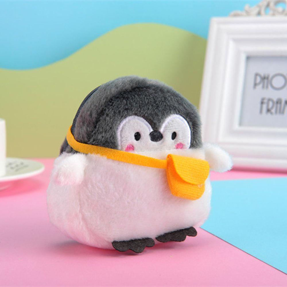 Ví đựng tiền xu UUMIR mini hình chim cánh cụt hoạt hình dễ thương