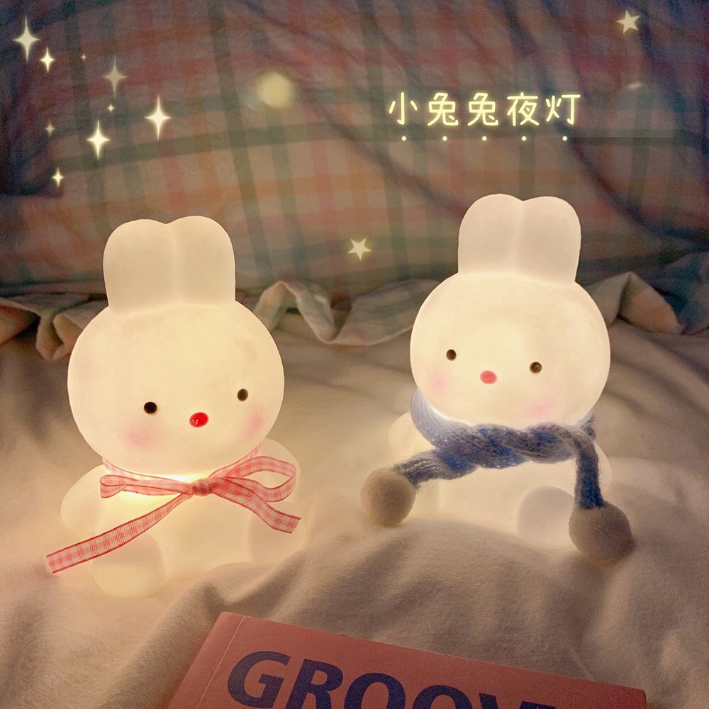 #33 [ẢNH THẬT] ĐÈN NGỦ HÌNH THỎ CON DỄ THƯƠNG