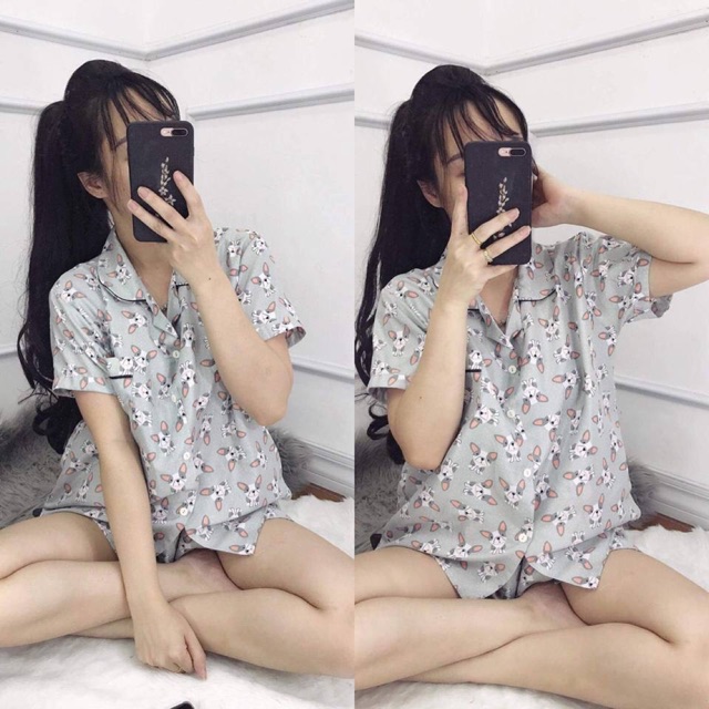 💯💯💯[Freeship50k] Bộ mặc nhà hình kute 💯💯💯
