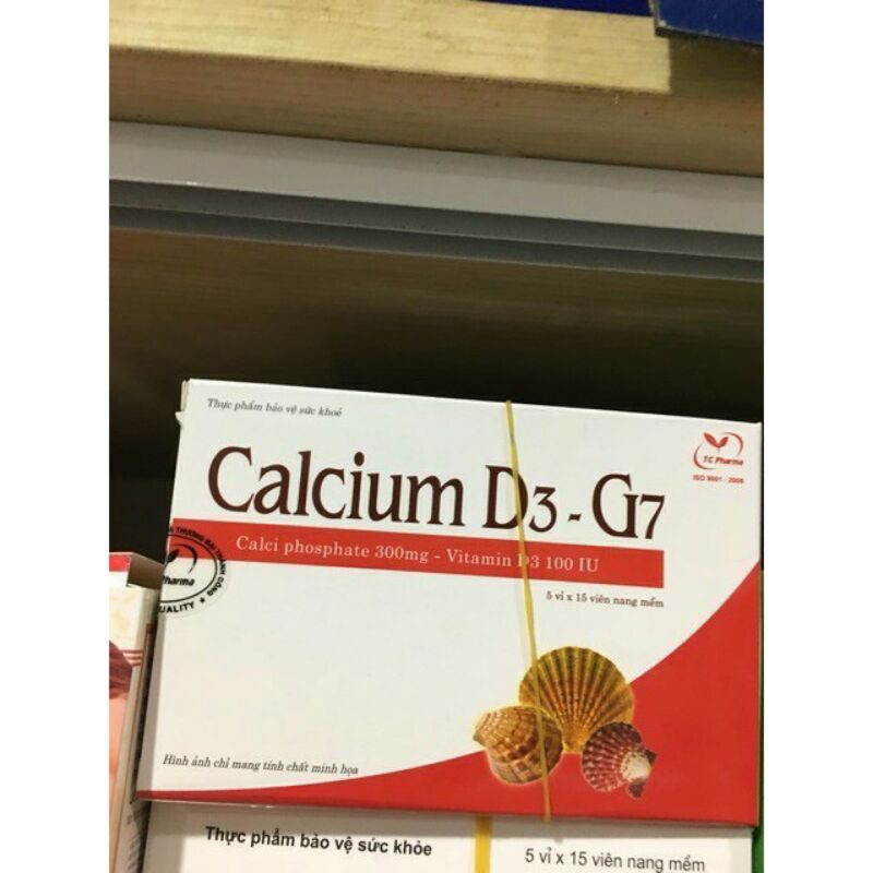 Viên bổ sung Calcium D3 G7 (hộp 75 viên)