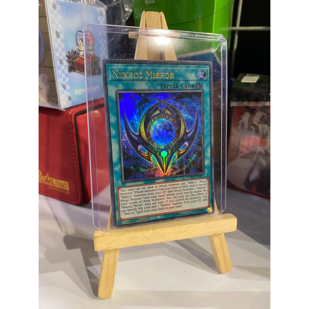Lá bài thẻ bài Yugioh Nekroz Mirror - Ultra Rare - Tặng bọc bài nhựa bảo quản