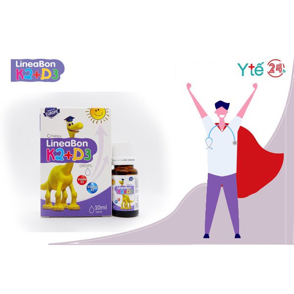 Vitamin LineaBon K2+D3 Drops 10ml