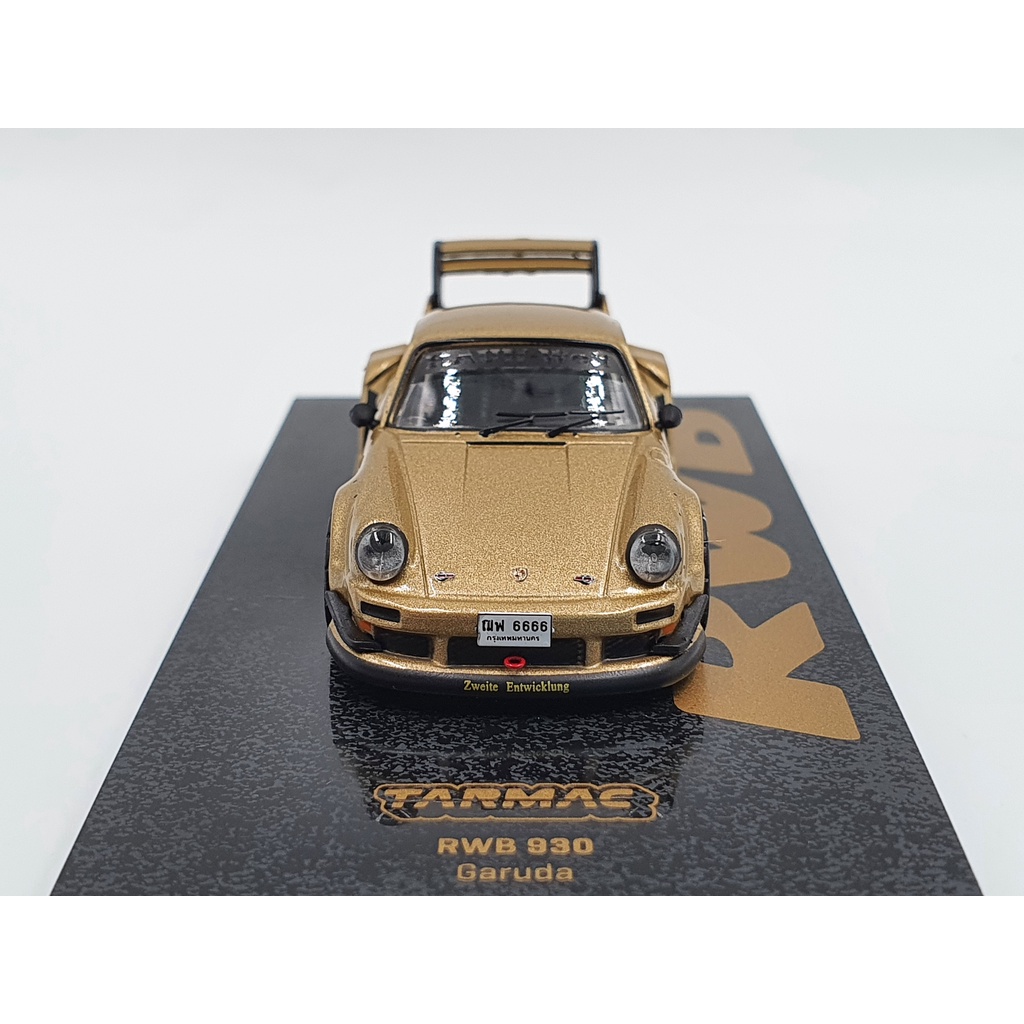 Xe Mô Hình Porsche RWB 930 1:64 Tarmac Works (Vàng Đồng)