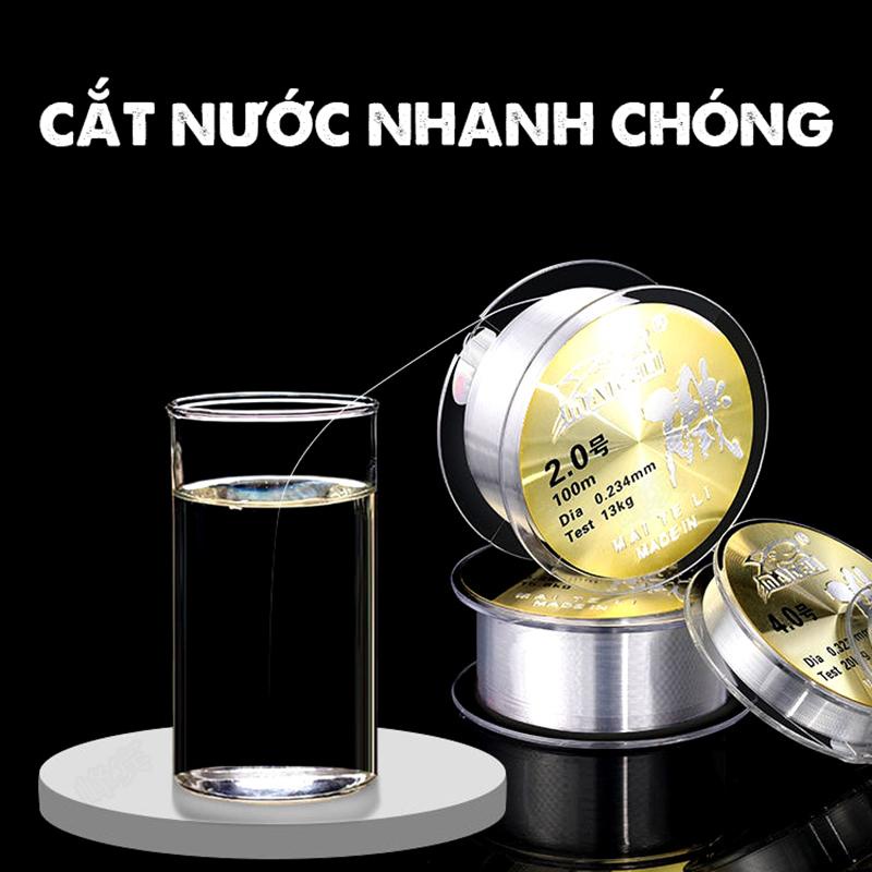 CƯỚC CÂU CÁ CƯỚC CÂU CHÍNH HÃNG HỘP SẮT MAITELI CƯỚC SIÊU BỀN CHỐNG XOẮN CHỐNG SƯỚC - Đồ Câu DHS