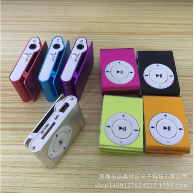 Máy MP3 nghe nhạc SHUFFLE VỎ NHÔM FULL BOX