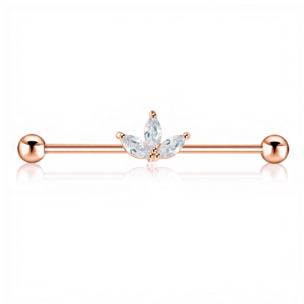 Khuyên Tai Dạng Hạt Đính Bóng Tròn Nhỏ Thời Trang