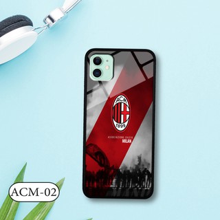 Ốp lưng kính 3D iPhone 11- hình đội bóng