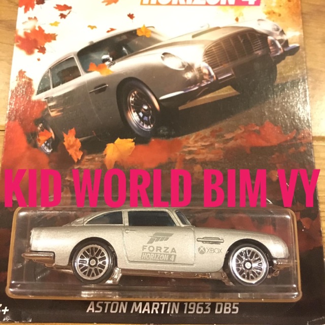 Xe mô hình Hot Wheels Forza Horizon 4 Series 2019 Aston Martin 1963 DB5 GBB65.