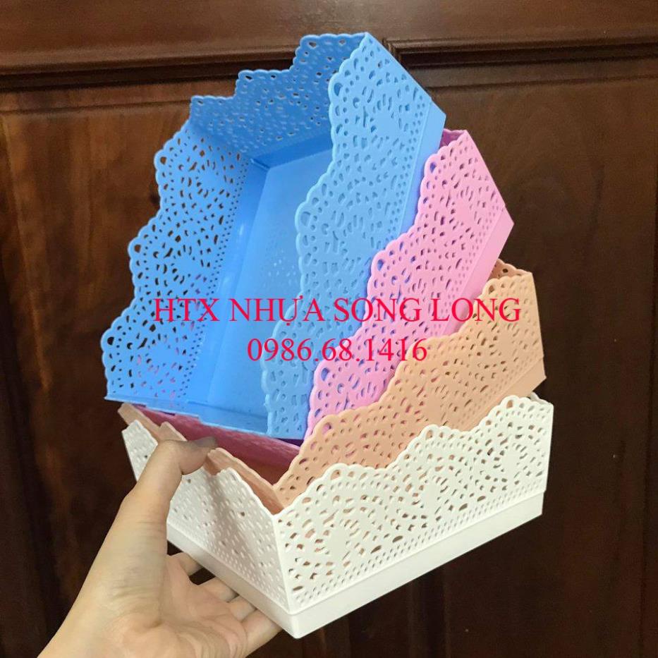 Khay mỹ vuông - Song Long