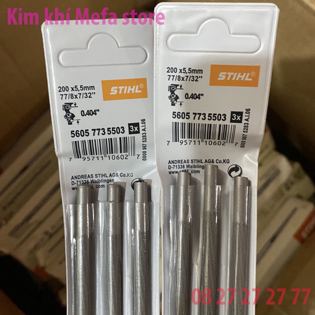 Dũa xích máy cưa STIHL đủ kích thước hàng chính hãng - 1 cây dũa STIHL