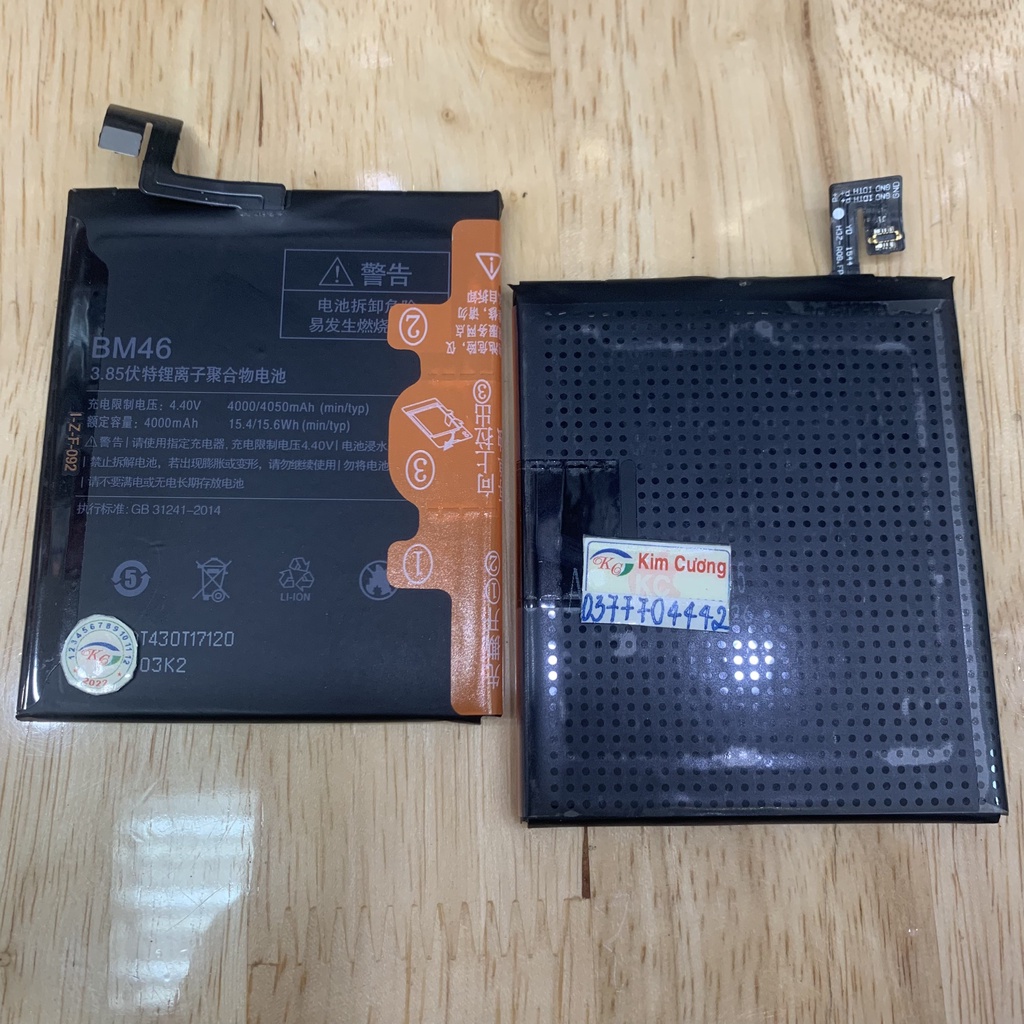 Pin bm46 dành cho dòng điện thoại MI note 3
