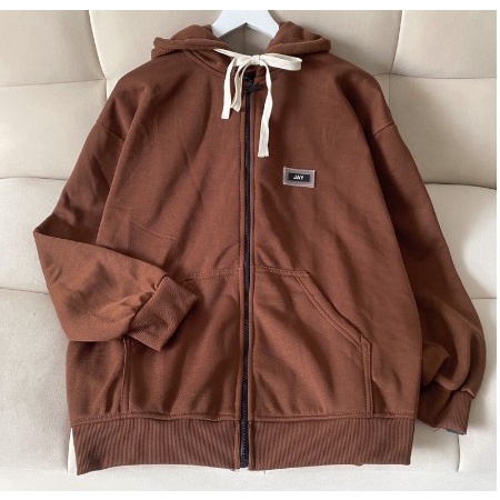 ￼Áo Khoác Hoodie zip nỉ bông TAG JAY màu ĐEN/TRẮNG/NÂU CHOCO/XANH LÁ  Nam nữ unisex/FREESHIP