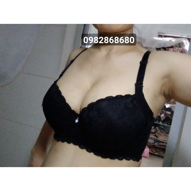 Áo lót ren bigsize bản to nâng ngực, chống tràn Thái Lan Sisterhood 2417