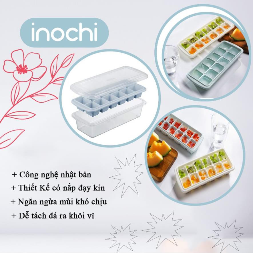 Khay đá 12 viên Kari inochi chính hãng KHAYDA (có hộp)