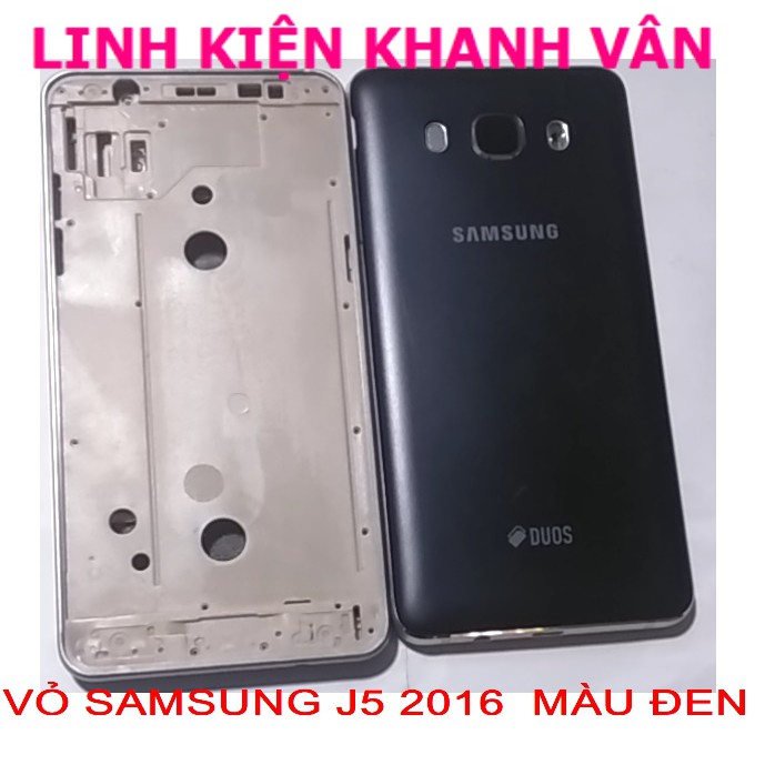 VỎ SAMSUNG J5 2016 MAU ĐEN