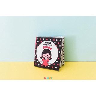 Sách Vải My First Baby Book - Face (0-3 tuổi)