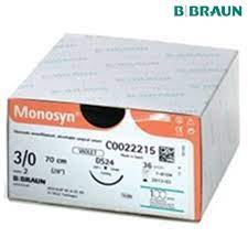 Chỉ thẩm mỹ tự tiêu đơn sợi Monosyn 3/0 [Giá 1 sợi]
