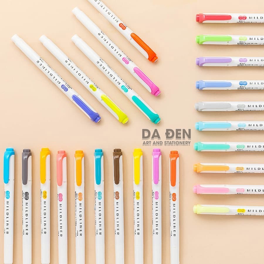 Bút Dạ Quang Zebra Mildliner Zebra Chính Hãng Nhật Bản