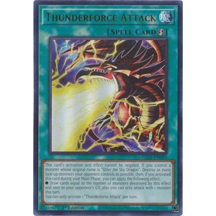 Thẻ bài Yugioh - TCG - Thunderforce Attack / EGS1-EN003 '