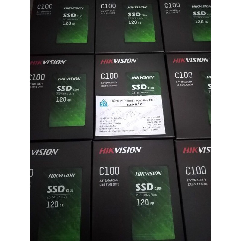 Ổ Cứng SSD HIKVISION C100 120GB Sata III - Hàng Chính Hãng