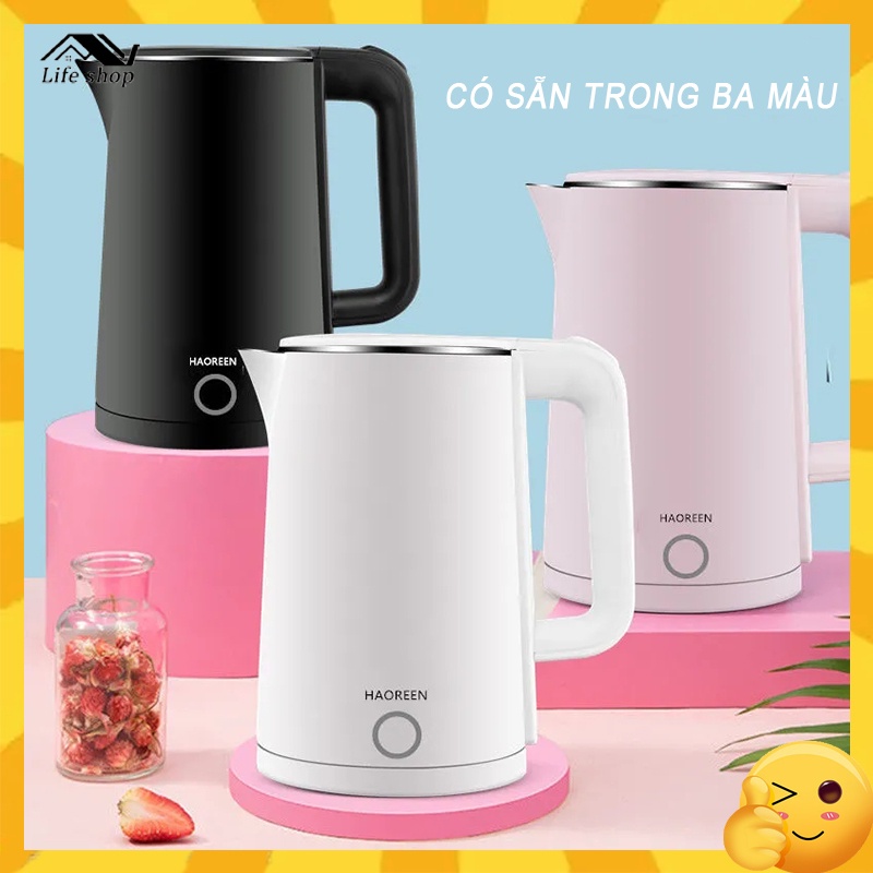 Ấm bình đun nước siêu tốc điện Đa chức năng Chất lượng cao Thông minh Thép không gỉ Dung tích 2.0 lít