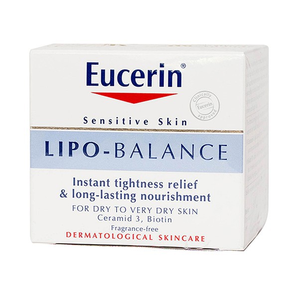 Kem Dưỡng Ẩm Cho Da Khô Và Nhạy Cảm Eucerin Lipo Balance
