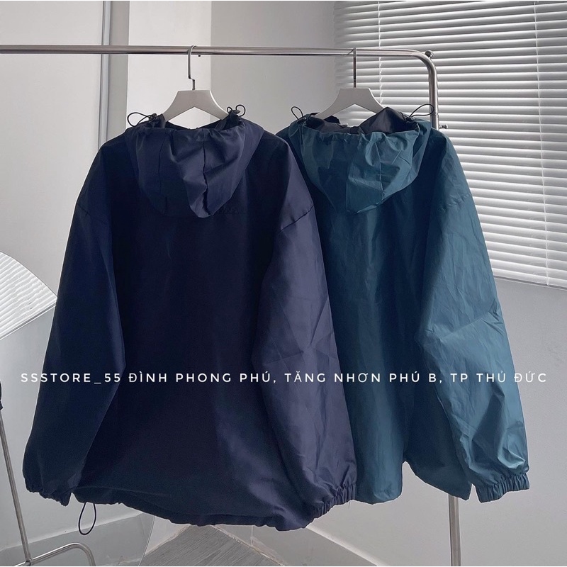 Áo Khoác dù 2 lớp PSALIMIST 2 form rộng unisex ảnh thật_SSSTore