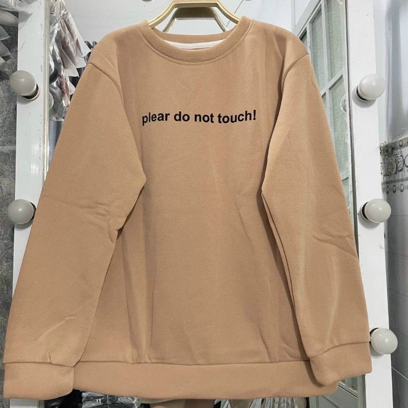 Áo Sweater Nỉ Ngoại In Hình Em Bé Kèm Ảnh Thật