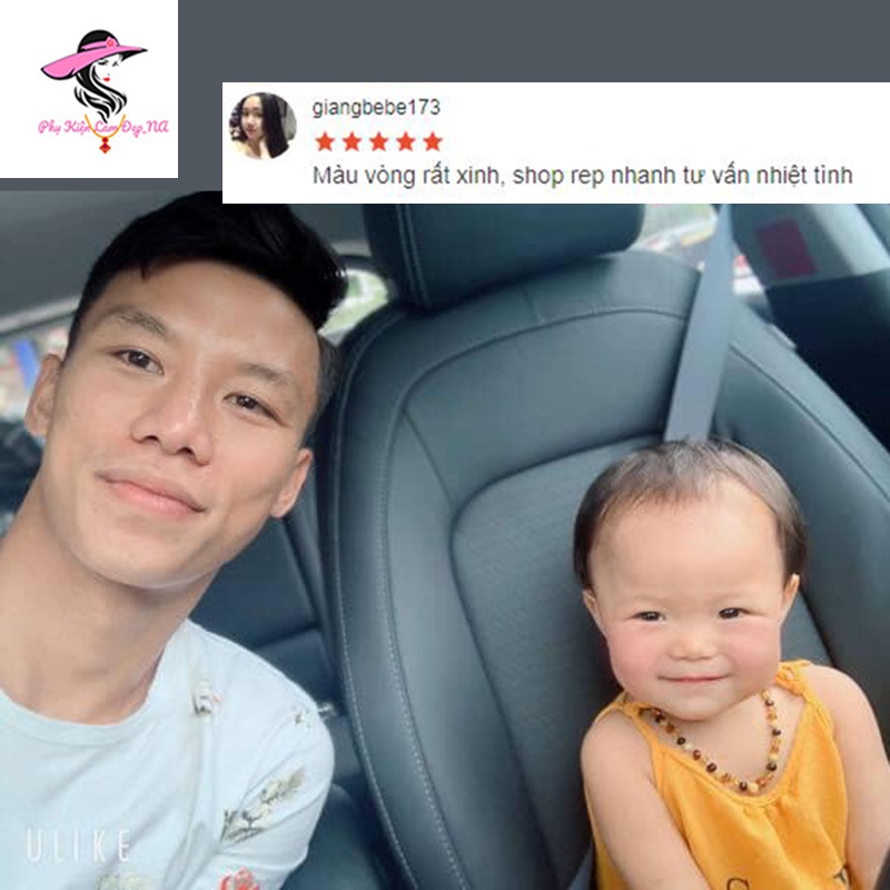 Dây Chuyền Và Vòng Tay Chuỗi Hạt Cho Bé Yêu - Amber Baby